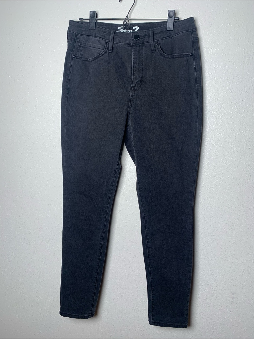 Seven7 Women's Black Skinny Jeans
